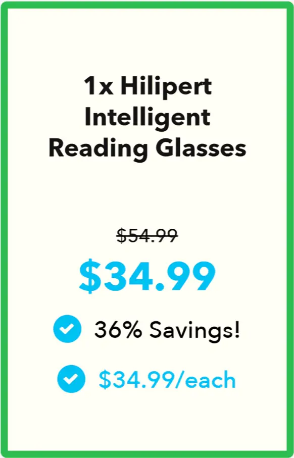 Hilipert Intelligent Glasses package price 